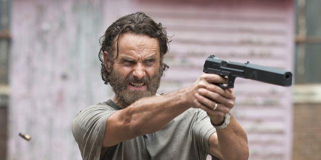 manliest characters rick grimes the walking dead amc