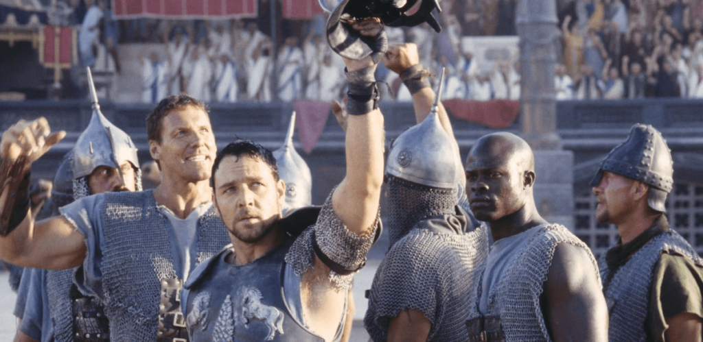 Maximus most masculine movie character Gladiator