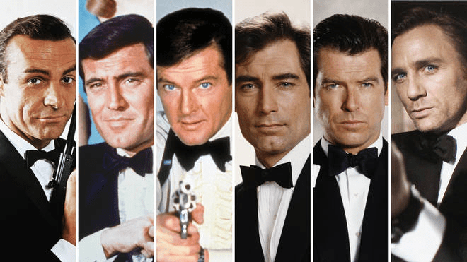 James Bond most masculine movie series