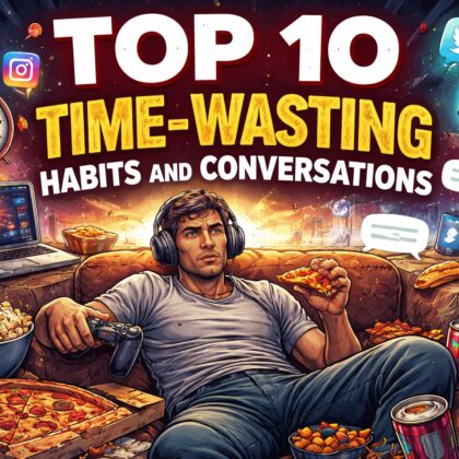 time wasting habits and conversations