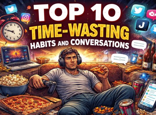 time wasting habits and conversations