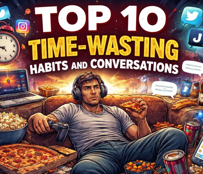 time wasting habits and conversations